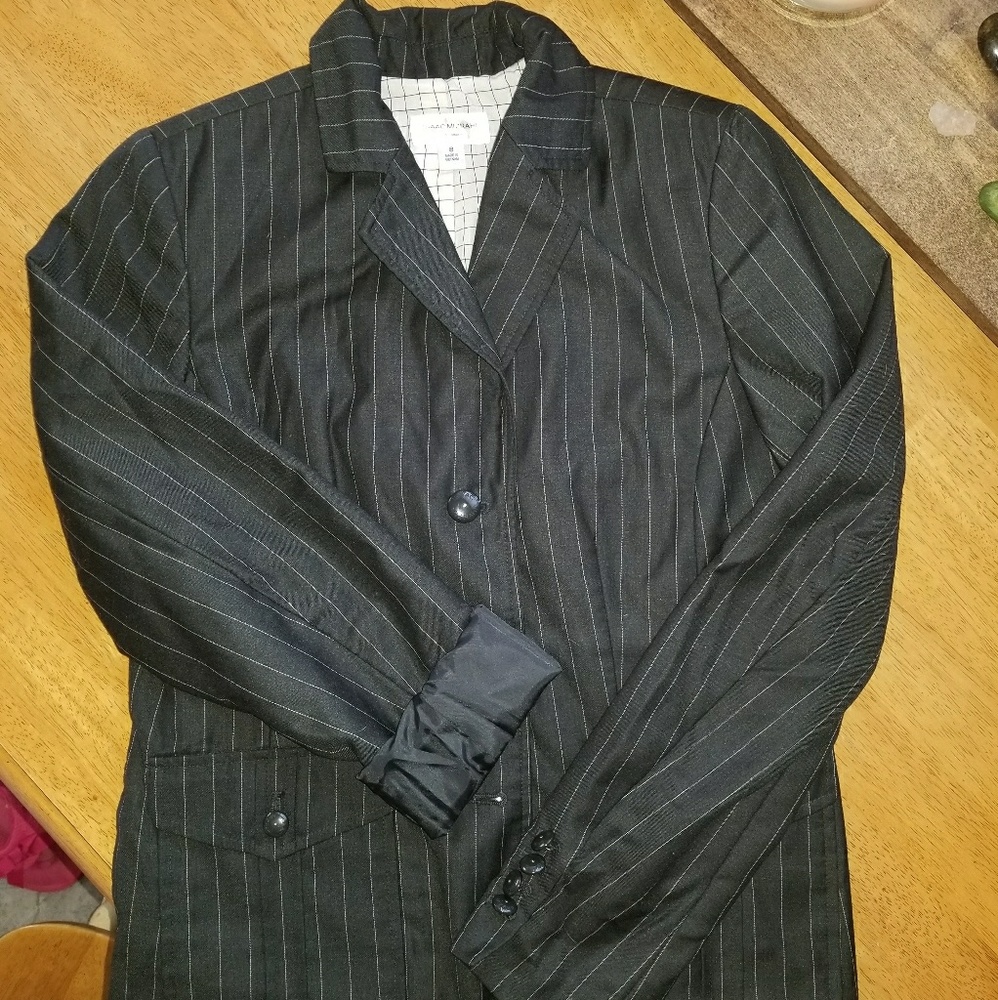 Isaac Mizrahi cotton blazer